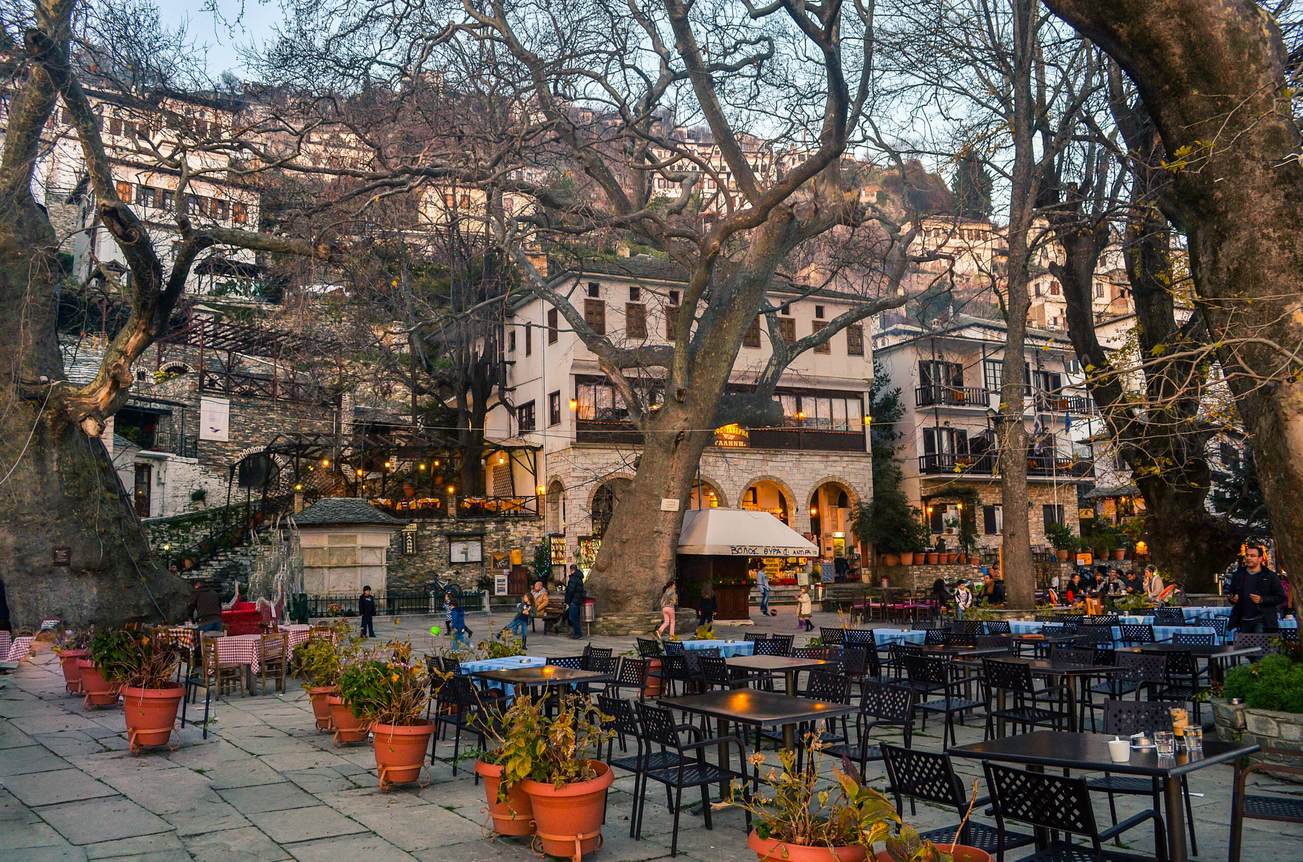 Taxi transfer volos to Makrinitsa Portaria tour